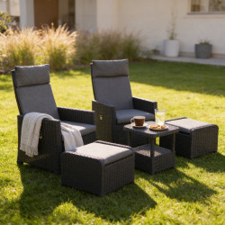 Set mobilier de gradina GardenLine ZUM6430 (Anthracite) Thumb