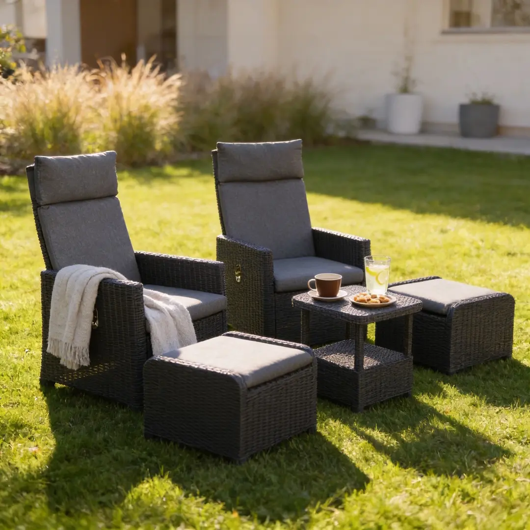 Set mobilier de gradina GardenLine ZUM6430 (Anthracite) - 9