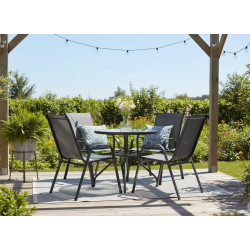 Комплект садовой мебели GardenLine TIH3514 (Grey/Black) Thumb