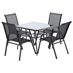 Комплект садовой мебели GardenLine TIH3521 (Black) Thumb