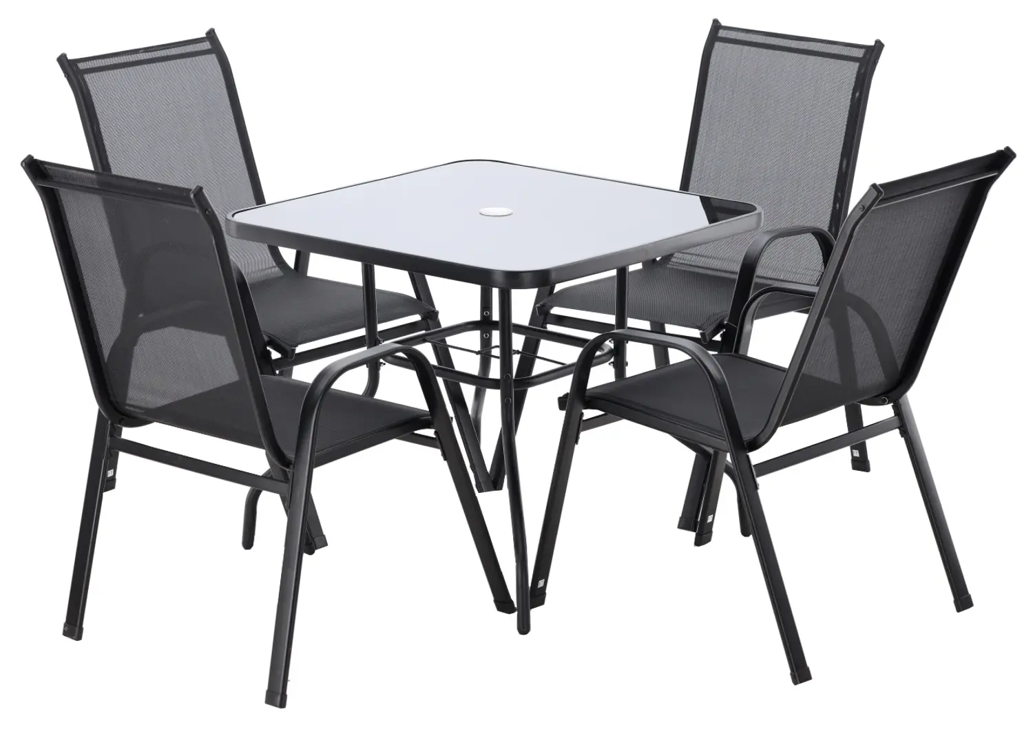 Комплект садовой мебели GardenLine TIH3521 (Black) - 2