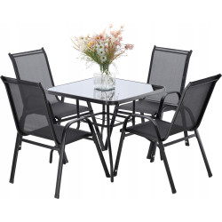 Комплект садовой мебели GardenLine TIH3521 (Black) Thumb