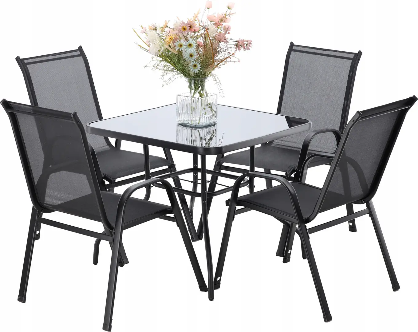 Комплект садовой мебели GardenLine TIH3521 (Black) - 3