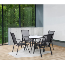 Комплект садовой мебели GardenLine TIH3521 (Black) Thumb