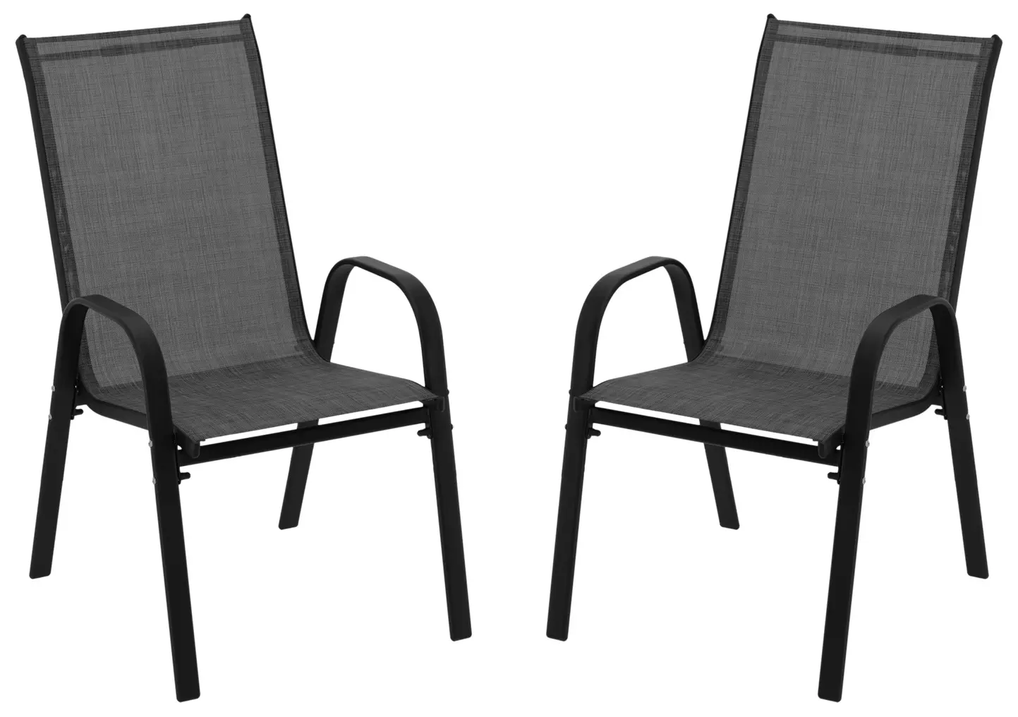 Комплект садовых стульев GardenLine NEO3685 (Black) - 5