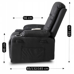 Fotoliu-recliner Mebel Elite Box (Black) Thumb