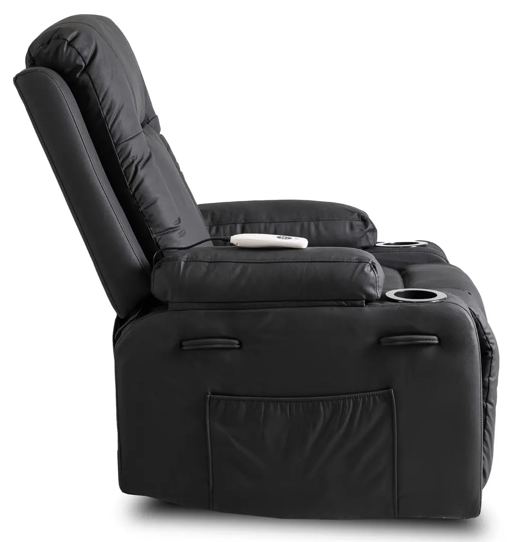 Fotoliu-recliner Mebel Elite Box (Black)
