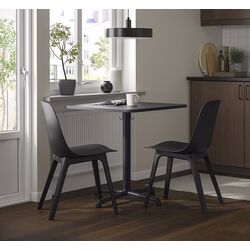 Set masa scaune Ikea Stenssele/Odger 70x70cm 1+2 (Antracit)