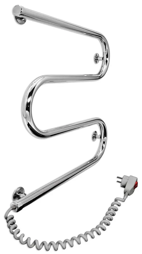 Uscator de prosoape electric Laris Zmeevik 25 PC3 500x500 Left (Chrome)