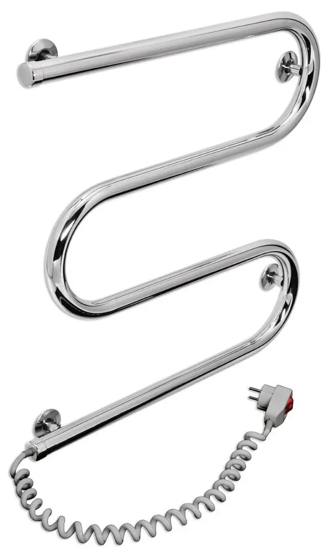 Uscator de prosoape electric Laris Zmeevik 25 PC3 500x500 Left (Chrome)