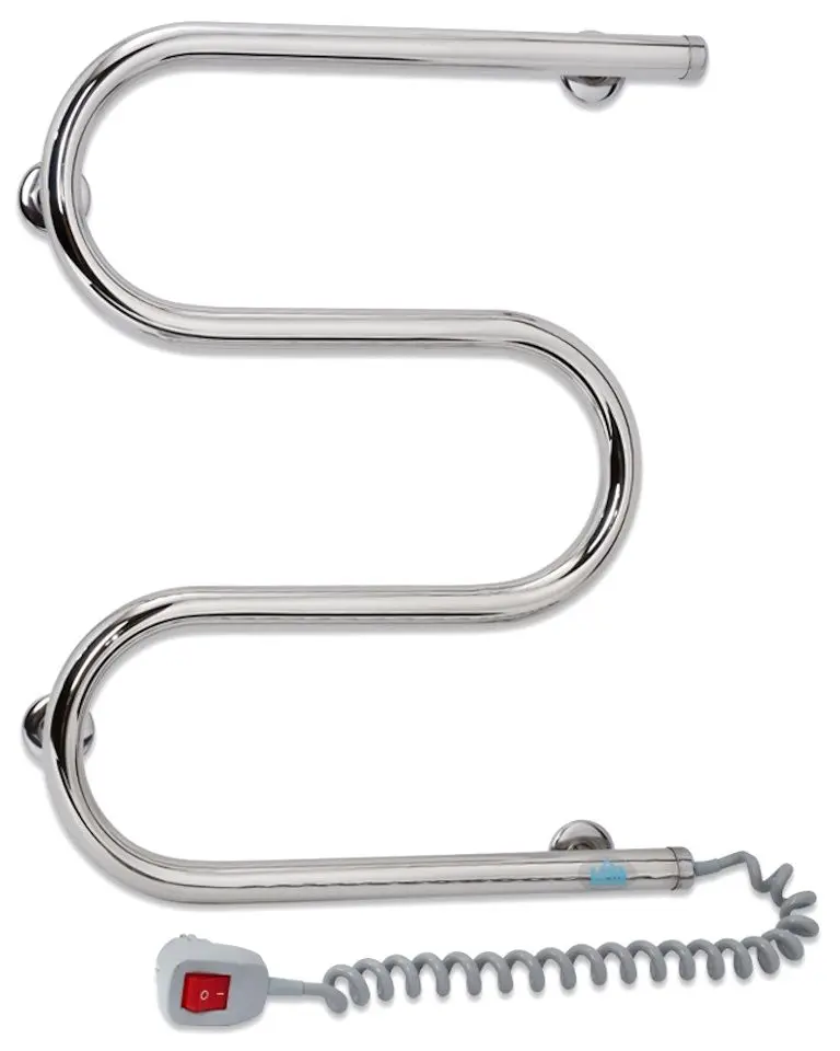 Полотенцесушитель электрический Laris Zmeevik 25 PC3 400x500 Right (Chrome)