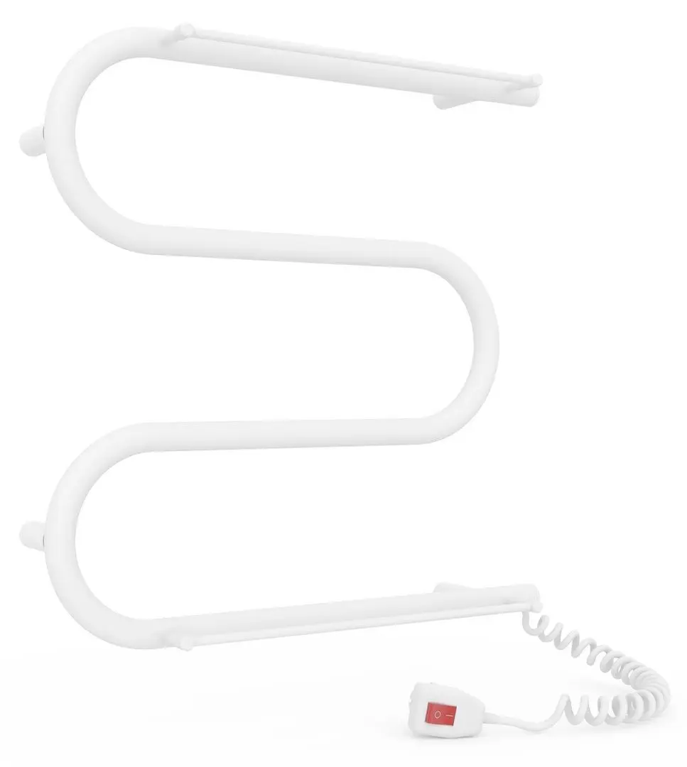 Uscator electric Laris Zebra Zmeevik 25 CK3 2 Shelves 500x500 Right (White)