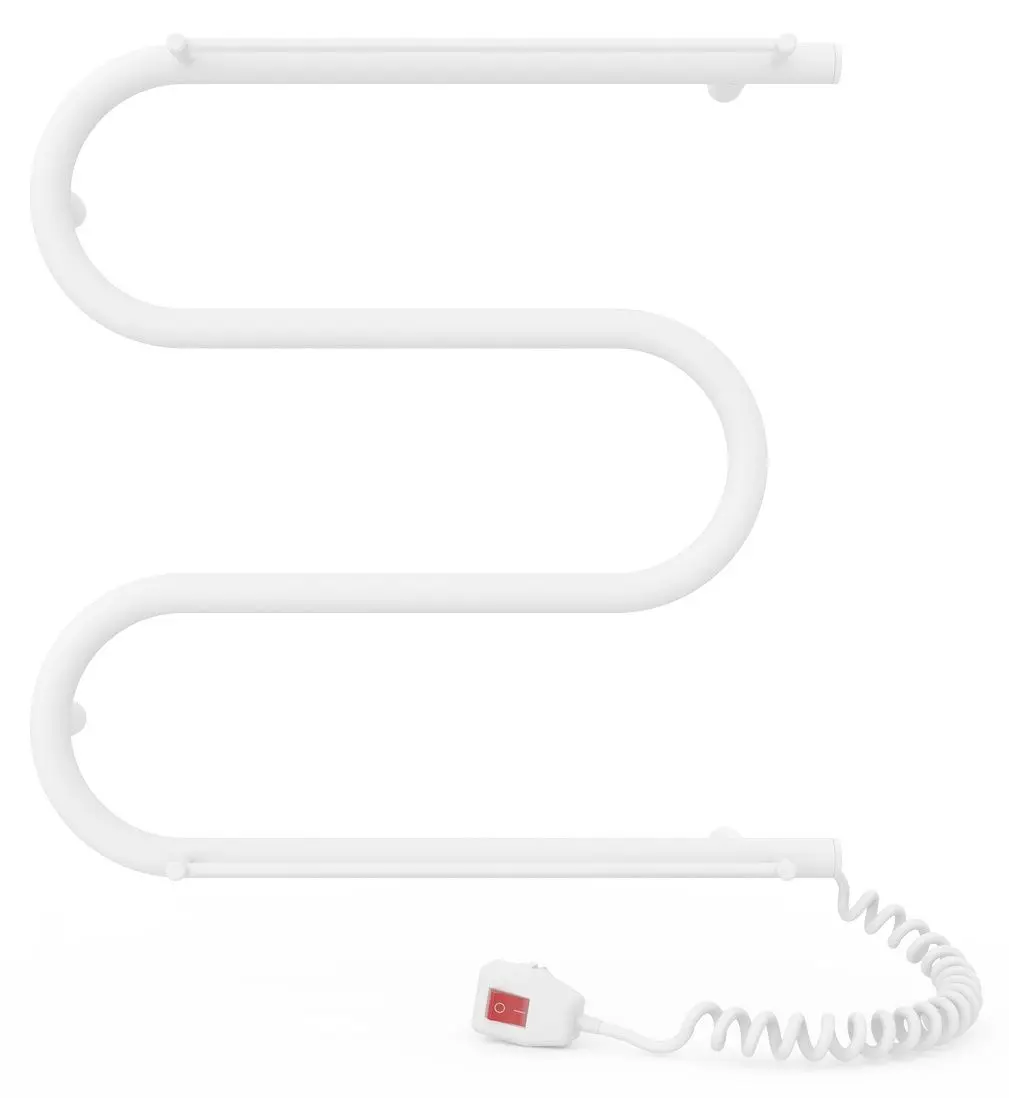 Uscator electric Laris Zebra Zmeevik 25 CK3 2 Shelves 500x500 Right (White)