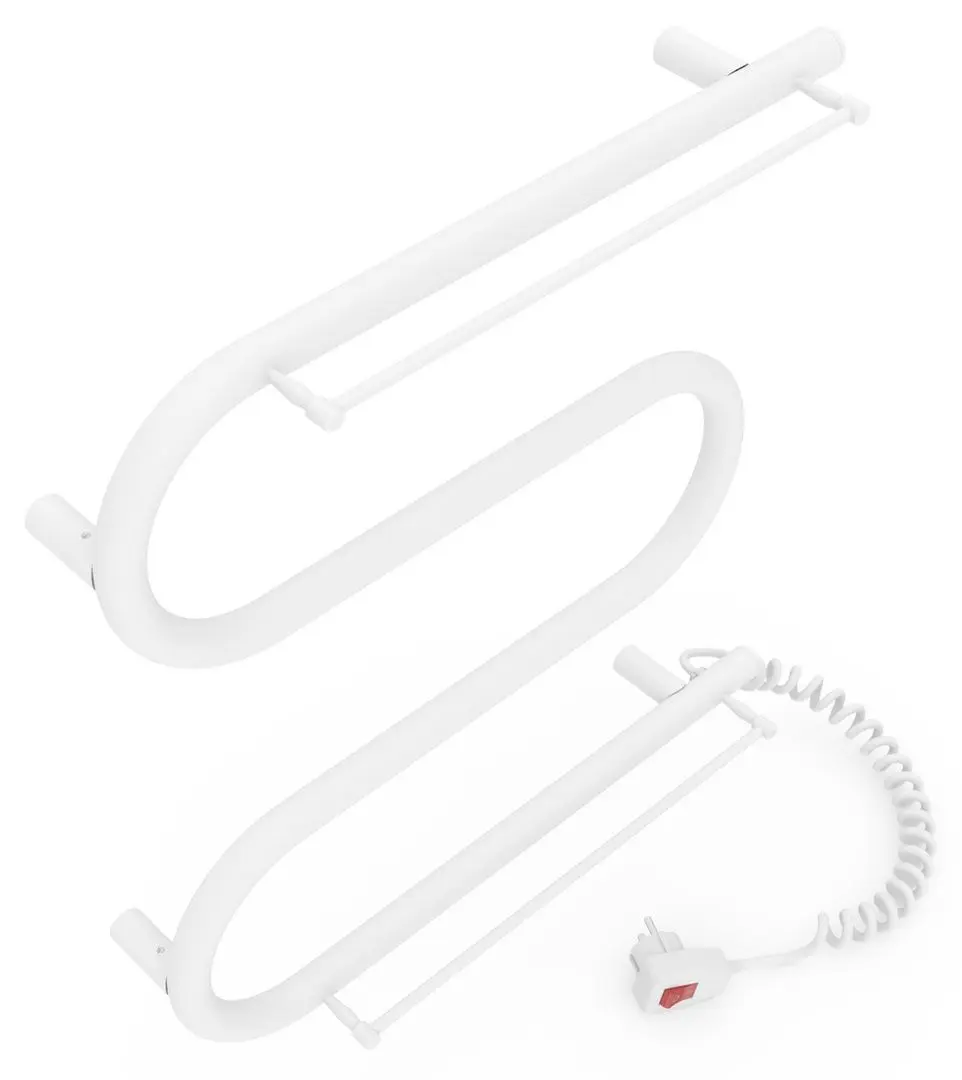 Uscator electric Laris Zebra Zmeevik 25 CK3 2 Shelves 500x500 Right (White)