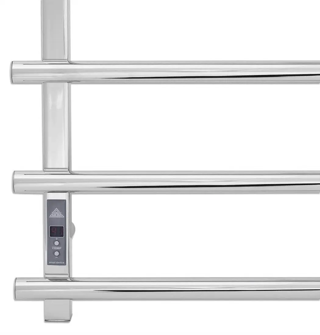 Полотенцесушитель электрический Laris Kaskad Premium P10 500х1200 Right (Chrome)