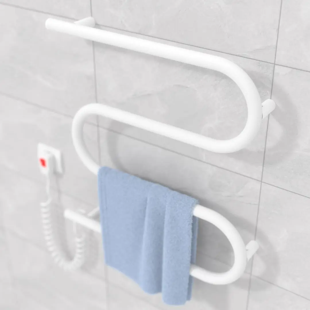 Uscator de prosoape electric Laris Zebra Zmeevik 25 CK3 500x500 Left (White)