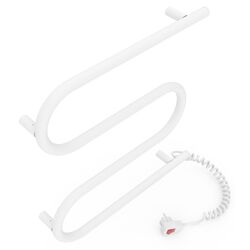 Полотенцесушитель электрический Laris Zebra Zmeevik 25 CK3 500x500 Right (White) Thumb