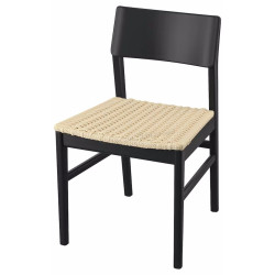 Scaun Ikea Skansnas (Negru/Fag)