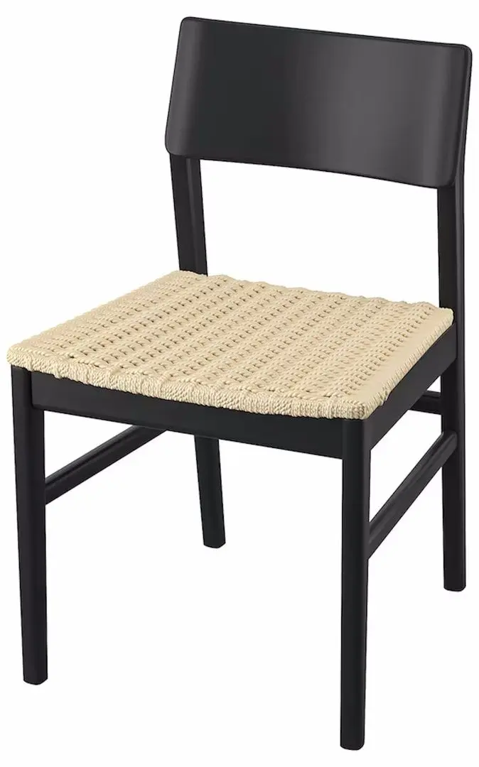Scaun Ikea Skansnas (Negru/Fag)