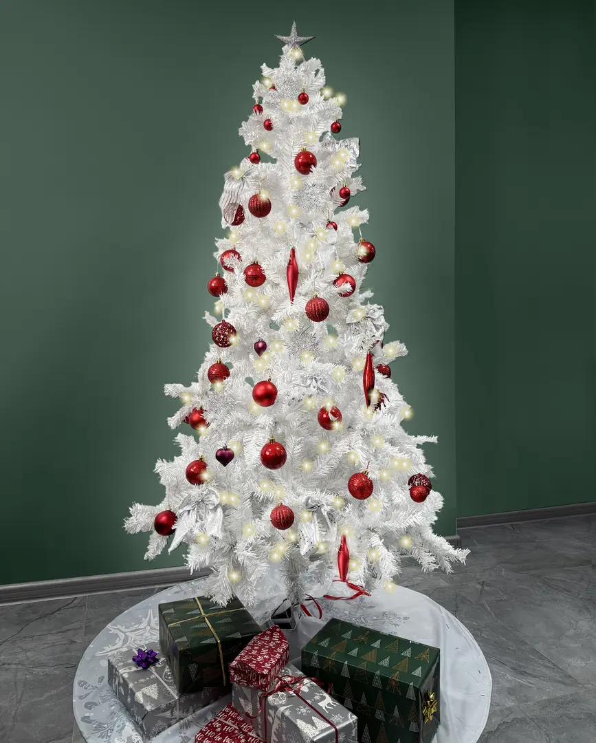 Brad Christmas 2204 420t 150cm (White)