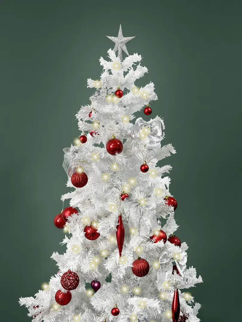 Brad Christmas 2204 420t 150cm (White)