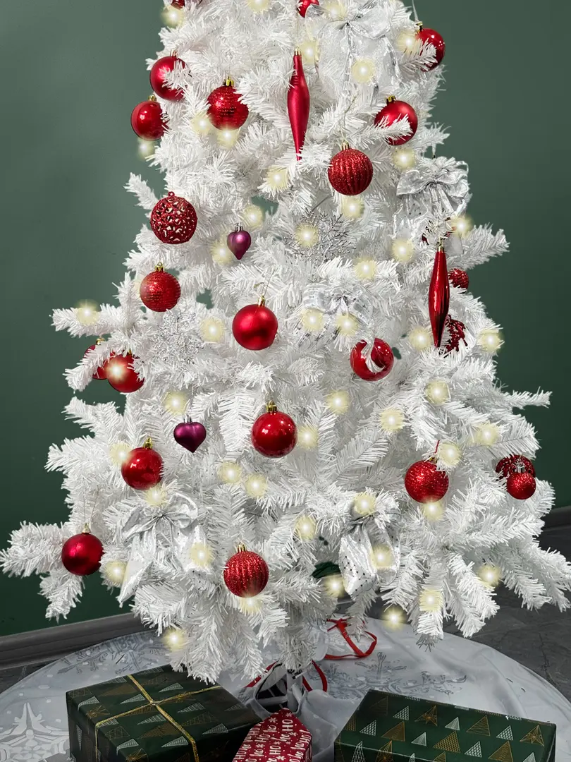 Brad Christmas 2204 420t 150cm (White)