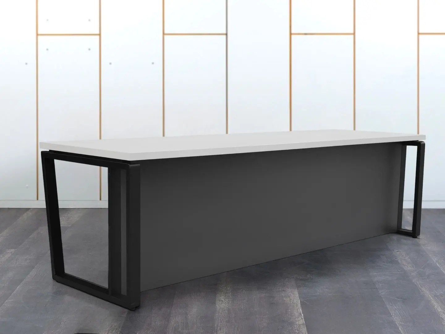 Masa de birou DP Office Manager 260x80 (Black/White)