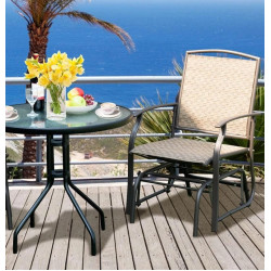 Fotoliu-balansoar de gradina Costway OP3906 9 (Brown)