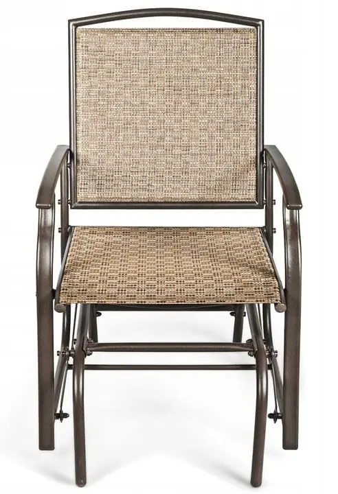 Fotoliu-balansoar de gradina Costway OP3906 9 (Brown) - 3