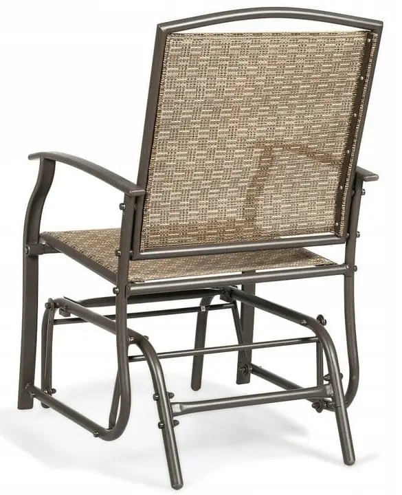 Fotoliu-balansoar de gradina Costway OP3906 9 (Brown) - 6