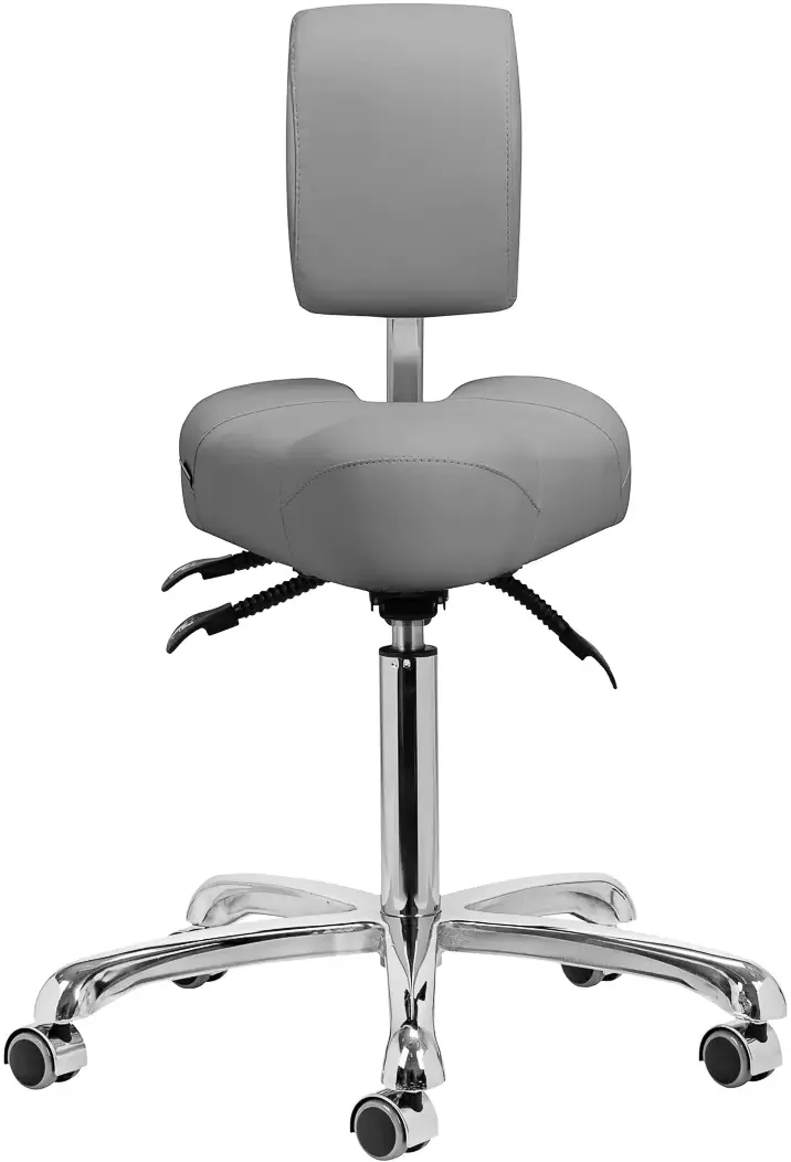 Taburet tip sa Giovanni 1005 150911 (Grey/Silver)