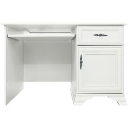 Стол компьютерный Tempo Kondela Kentak BIU1D1S (Alpine White) Thumb