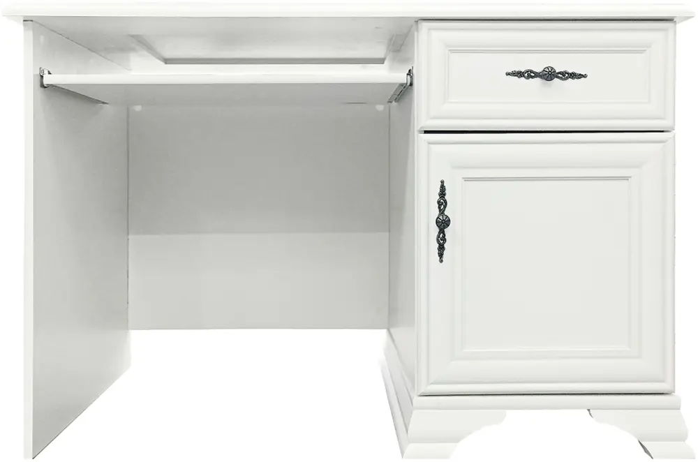 Стол компьютерный Tempo Kondela Kentak BIU1D1S (Alpine White) - 2