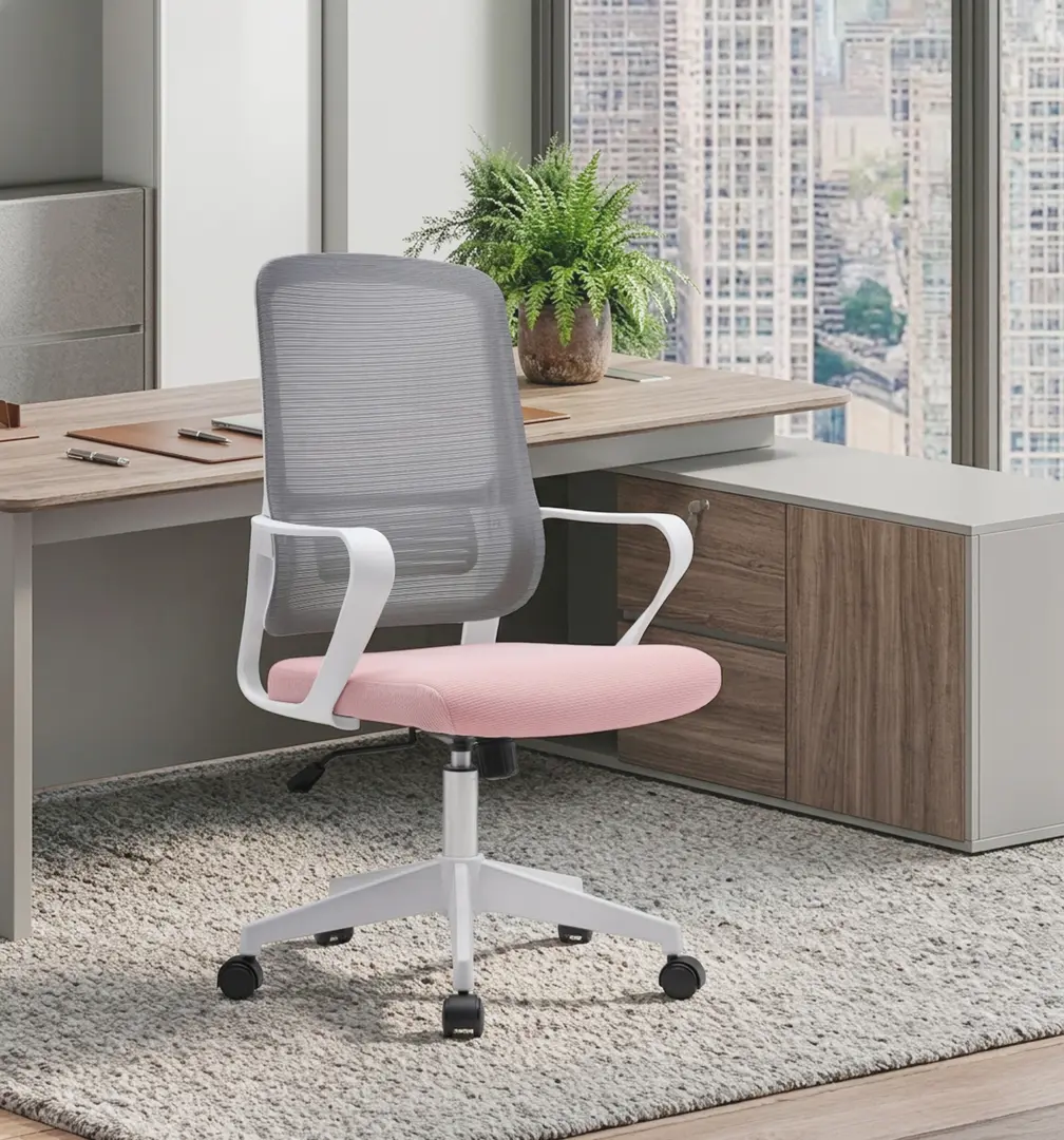 Кресло Tempo Kondela Salomo Tip 1 (Grey/Pink)