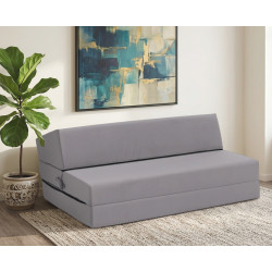 Мягкий шезлонг Tempo Kondela Vedis Trinity 32 (Light Grey)