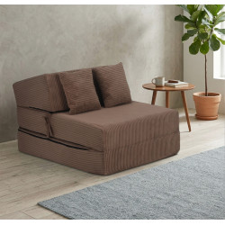 Sezlong moale Tempo Kondela Pelos Lincoln 17 (Light Brown)
