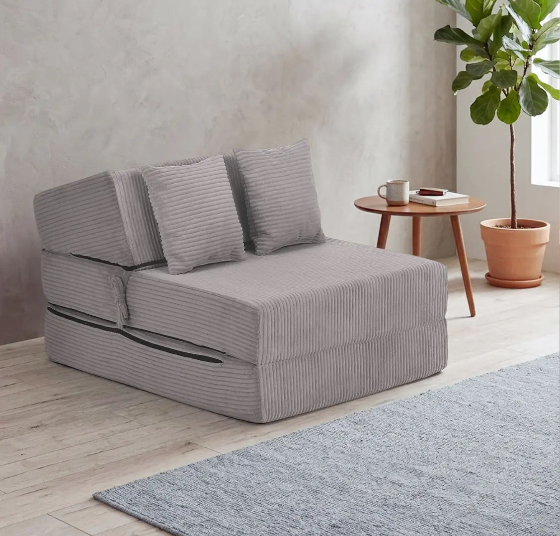 Sezlong moale Tempo Kondela Pelos Lincoln 86 (Grey)