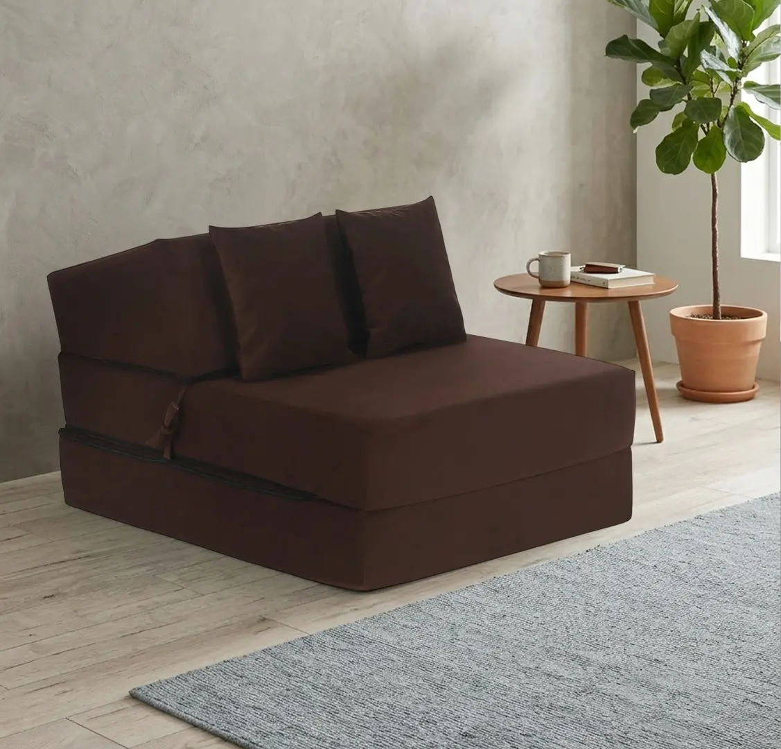 Бескаркасное кресло Tempo Kondela Pelos Trinity 07 (Brown)