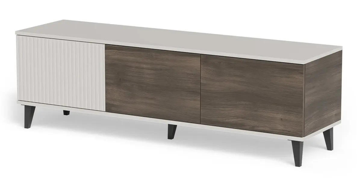 Тумба РТВ Halmar Random 2 RTV-1 (Cashmere /Walnut) - 6