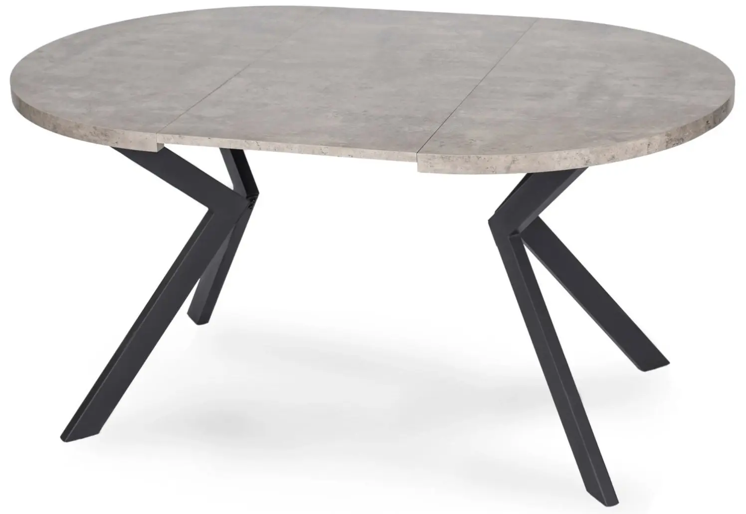 Стол раскладной Mebel Elite Lugo 90-190 (Concrete/Back) - 2