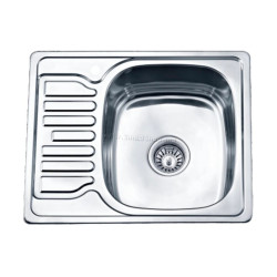 Мойка Fabiano 58x48 0.8 FB RIF R (Inox)