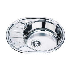 Chiuveta Becky 57 45 0.6 BK EPL R (Inox)