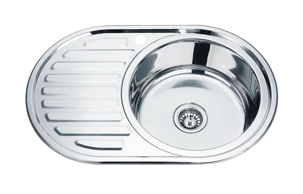 Chiuveta Becky 77 50 0.6 BK RIF R (Inox)