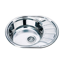 Chiuveta Becky 57 45 0.6 BK EPL L (Inox)