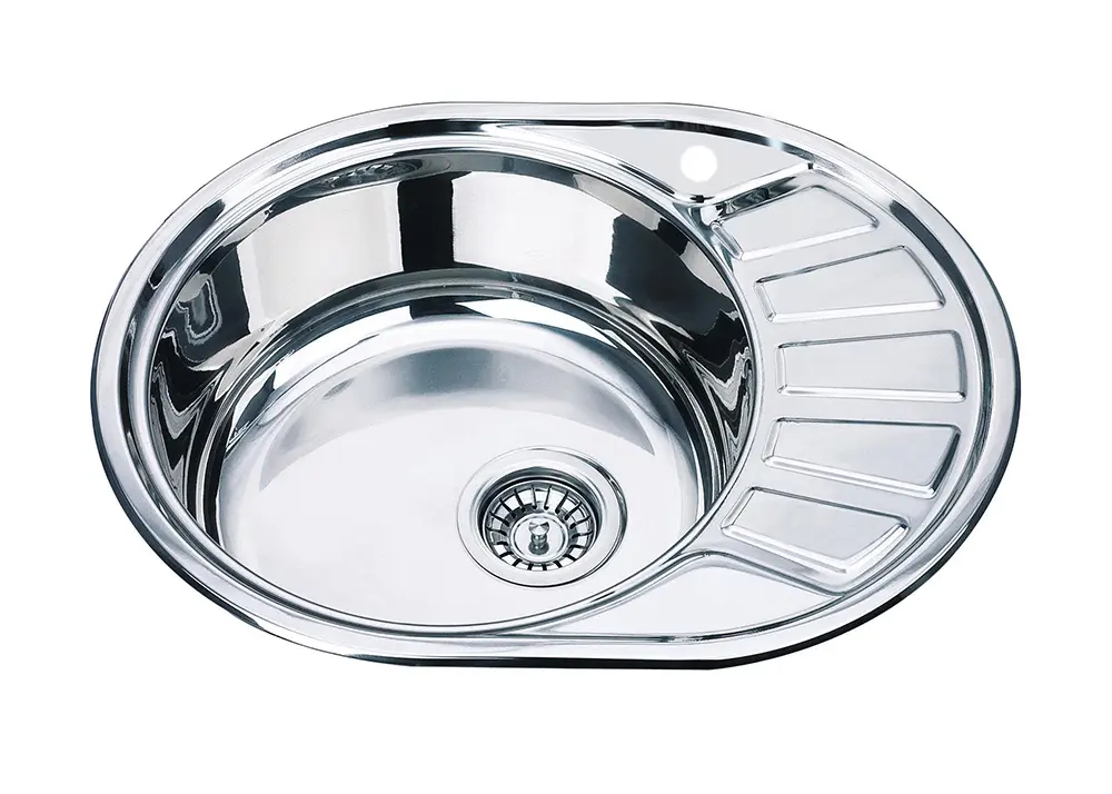 Chiuveta Fabiano 57x45 0.8 FB EPL L (Inox)