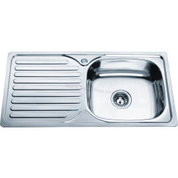 Chiuveta Becky 76 42 0.6 BK EPL R (Inox)