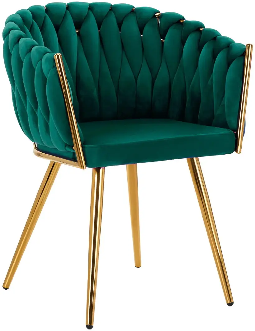 Стул 4Rico QS-GW06G 148118 Velvet (Green/Gold)