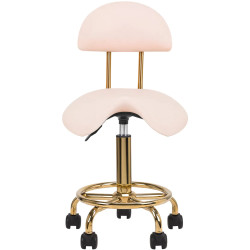 Табурет-седло Activeshop 6001-G 154523 (Pink/Gold) Thumb