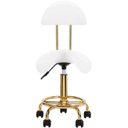 Taburet tip sa Activeshop 6001-G 154521 (White/Gold) Thumb
