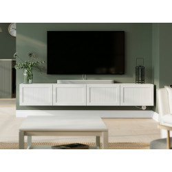 Tumba pentru TV Ikea Besta/Pipmakare 240x42x38 (Alb)